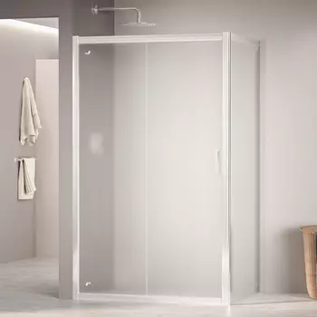 Душевой уголок RGW Passage PA-045 100x90 350804509-21 стекло сатин, профиль хром