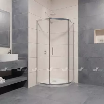 Душевой уголок RGW Passage PA-86 120x90 асимметрия, стекло прозрачное, профиль хром