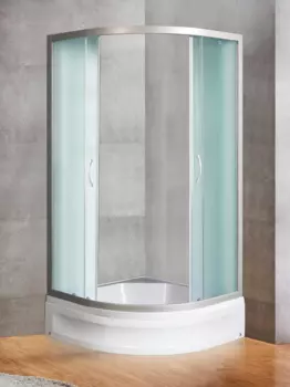 Душевой уголок River Don XL 90/24 MT с поддоном, стекло матовое, профиль хром