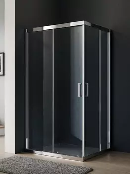 Душевой уголок Royal Bath 120х100 RB1120 HPD-T-CH стекло прозрачное, профиль хром, без поддона