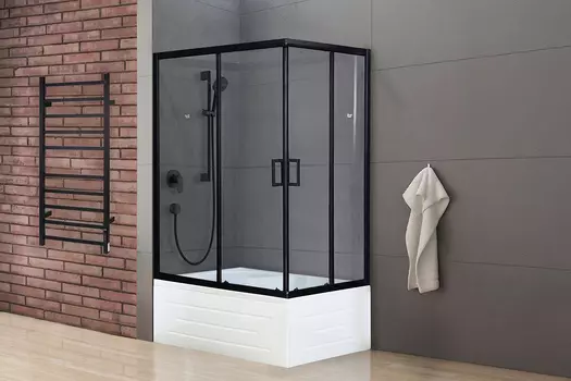 Душевой уголок Royal Bath BP RB8120BP-T-BL-L 120x80