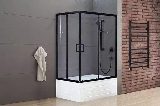 Душевой уголок Royal Bath BP RB8120BP-T-BL-R 120x80