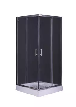 Душевой уголок Taliente 100x100 см TA-10102-1CP стекло прозрачное, профиль хром