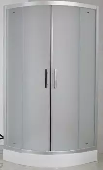 Душевой уголок Timo Imwei 90x90 YL-9001F с поддоном, стекло матовое, профиль хром