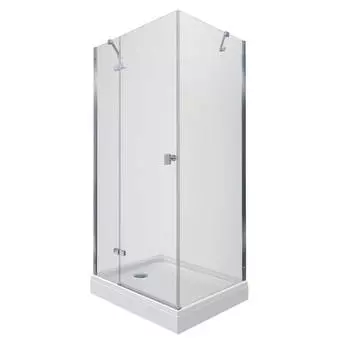 Душевой уголок Тритон Брава-Хром 120х80 Щ0000054194 стекло прозрачное, профиль хром, с поддоном