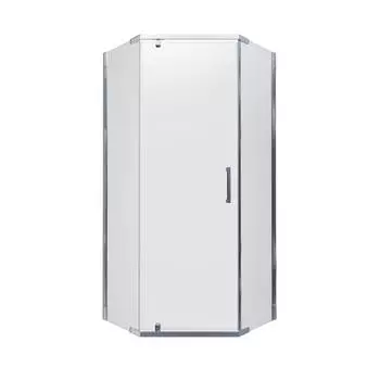 Душевой уголок Тритон Дека-Хром 100х100 Щ0000056789 стекло прозрачное, профиль хром, без поддона