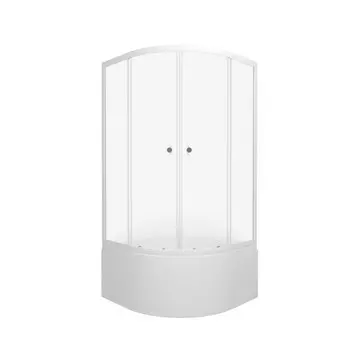 Душевой уголок Тритон Вельвет 90х90 Б Щ0000065752 стекло Вельвет, профиль белый, с поддоном