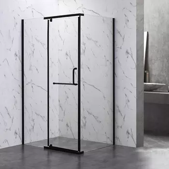 Душевой уголок Veconi Rovigo 120x90 RV19B-12090-01-C5 стекло прозрачное, профиль черный