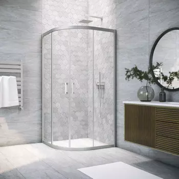 Душевой уголок Vegas-Glass 120x120 ZS NOVO h2000 120 07 crystalvision профиль матовый хром, стекло crystalvision