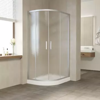Душевой уголок Vegas-Glass 120x90 ZS-F NOVO h2000 120*90 07 02 профиль матовый хром, стекло шиншилла