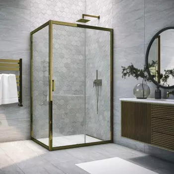 Душевой уголок Vegas-Glass 180x95 ZP+ZPV TUR NOVO 180*95 05 crystalvision профиль бронза, стекло crystalvision