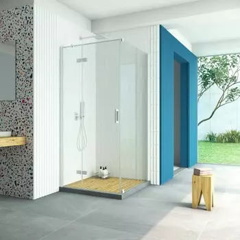 Душевой уголок Vegas-Glass Afp-Fis Retta 120x90 AFP-Fis Retta 120*90 01 crystalvision профиль белый