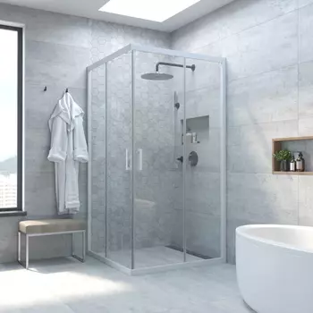 Душевой уголок Vegas-Glass ZA NOVO h200 120x120 ZA NOVO h2000 120 01 crystalvision профиль белый