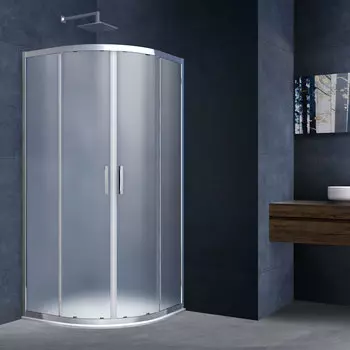 Душевой уголок Vincea Alpha 90х90 VSQ-3AL стекло текстурное, профиль хром