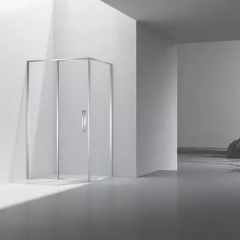 Душевой уголок Vincea Slim 8mm 90x120 VSR-4SLP9012CL стекло прозрачное, профиль хром, без поддона