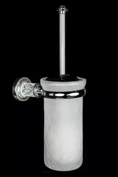 Ёршик для унитаза Boheme Murano Cristal 10913-CRST-CH хром