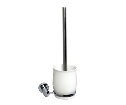 Ершик для унитаза Wasserkraft K-24227 белый, хром