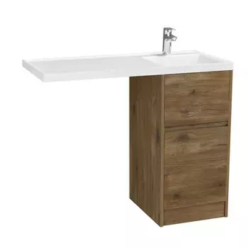 Фасад для тумбы Aquaton Лондри 42 см 1A274901LHDR0 коричневый