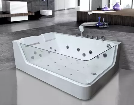 Гидромассажная ванна Ceruttispa 170х120 C-495L акриловая, белая