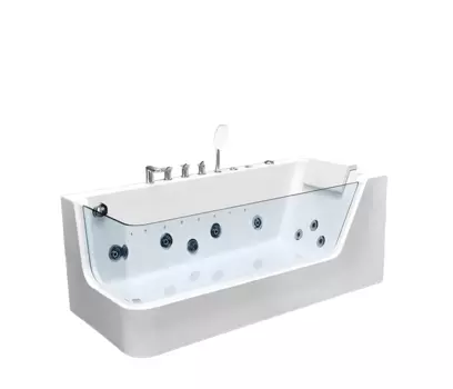 Гидромассажная ванна Ceruttispa 170x80 C-494-17R правая, белая