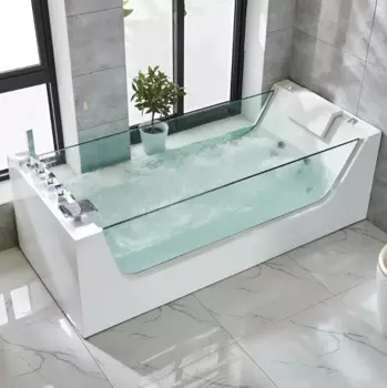 Гидромассажная ванна Ceruttispa 180x80 C-453A белая