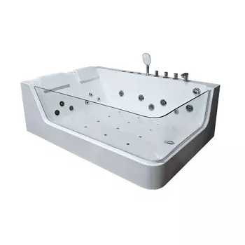 Гидромассажная ванна Frank 170x120 F107R правая, белая