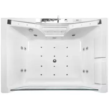 Гидромассажная ванна Frank 170x120 F155 пристенная, белая