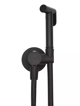 Гигиенический душ AQUAme Minimal AQM 6020MB со смесителем, с внутренней частью, Matt Black