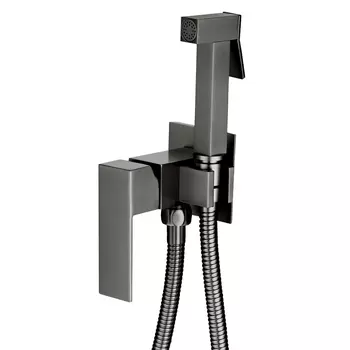 Гигиенический душ со смесителем BOCH MANN Resia gr BM10414 серый