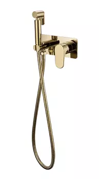 Гигиенический душ со смесителем Boheme Spectre 457-G золото