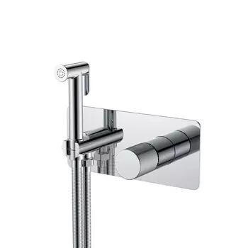 Гигиенический душ со смесителем Boheme Stick 127-CRCR.4 хром