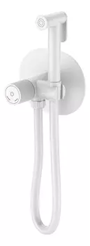 Гигиенический душ со смесителем Boheme TECH 157-MW белый