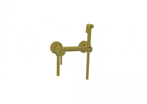 Гигиенический душ со смесителем CeramaLux DRS/006 бронза