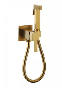 Гигиенический душ со смесителем CeramaLux KBS/007 матовое золото