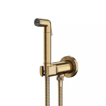 Гигиенический душ со смесителем для унитаза Lemark Solo LM7171B бронза