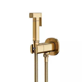 Гигиенический душ со смесителем для унитаза Lemark Solo LM7172B бронза