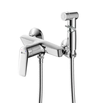 Гигиенический душ со смесителем для унитаза Lemark Verba LM11418C хром