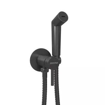 Гигиенический душ со смесителем Grossman Solis 502.K35.07.420 графит, сатин
