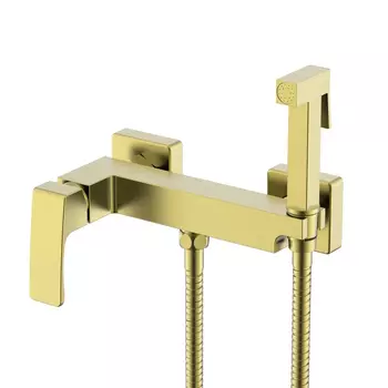 Гигиенический душ со смесителем Raglo R01 R01.51.03 сатин золотой