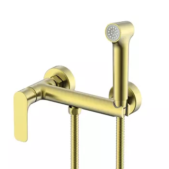 Гигиенический душ со смесителем Raglo R03 R03.51.03 сатин золотой