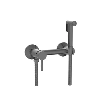 Гигиенический душ со смесителем RGW Shower Panels SP-215Gr серый