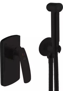 Гигиенический душ со смесителем Rose R1105H черный