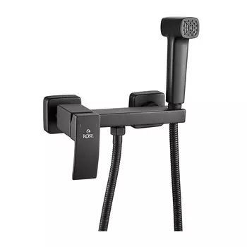 Гигиенический душ со смесителем Rose R1505H-1 черный