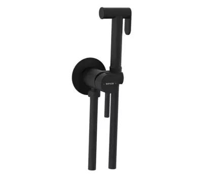 Гигиенический душ со смесителем Sancos Start SC1001MB матовый черный