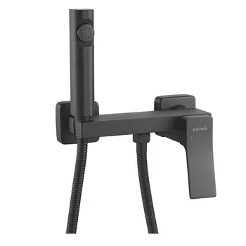Гигиенический душ со смесителем Shevanik S4005H-1 черный