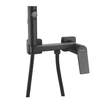 Гигиенический душ со смесителем Shevanik S4105H-1 черный