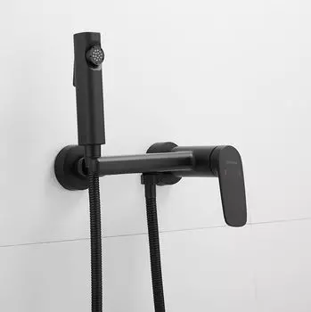 Гигиенический душ со смесителем Shevanik S8505H-1 черный