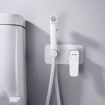 Гигиенический душ со смесителем Shevanik S9905C белый