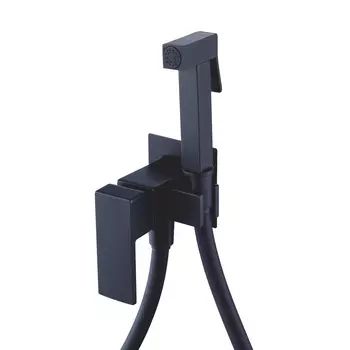 Гигиенический душ со смесителем Splenka S98 S98.52.06 черный