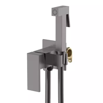 Гигиенический душ со смесителем Splenka S98 S98.52.07 серый